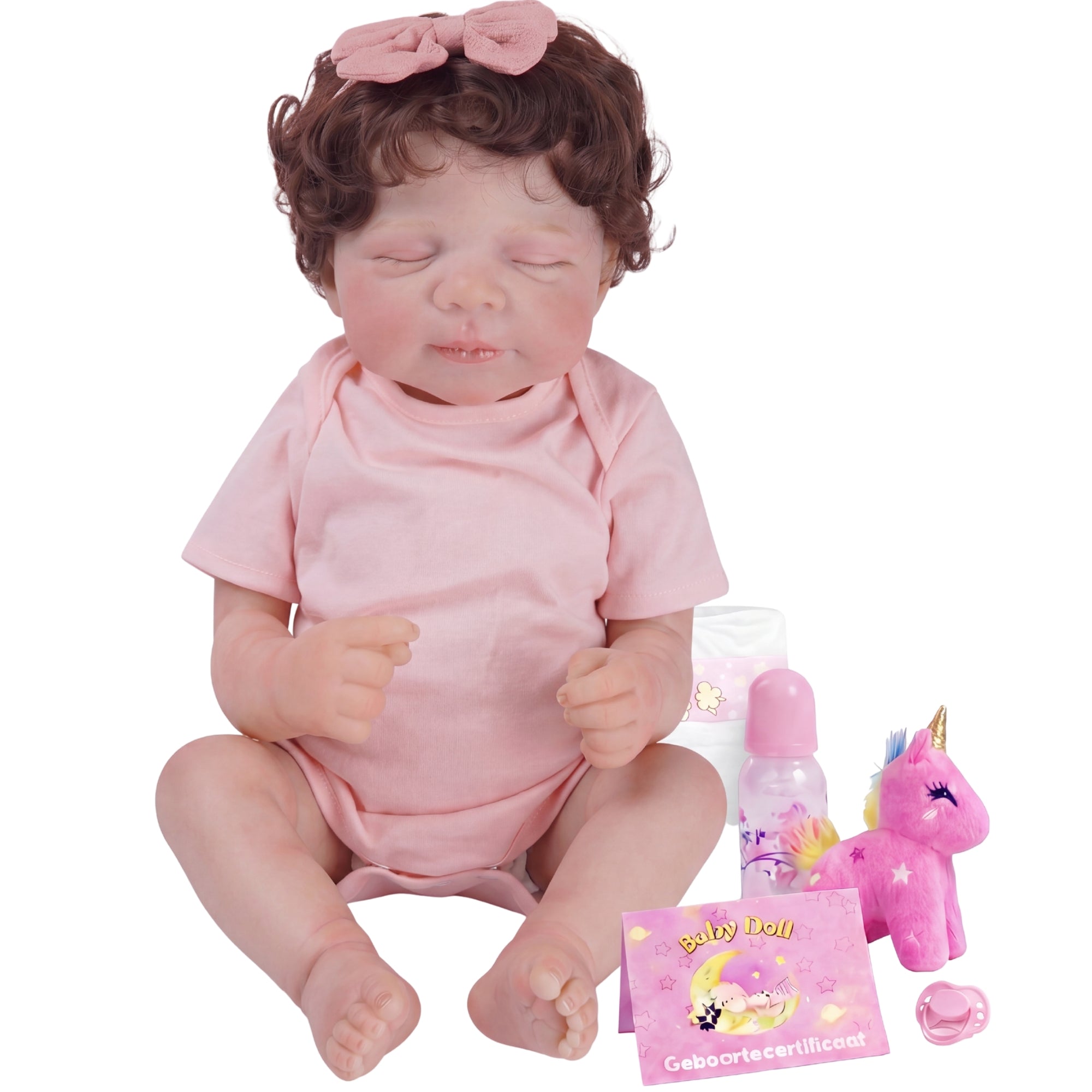 Lynn – Levensechte Reborn Pop 45 cm – Complete Set