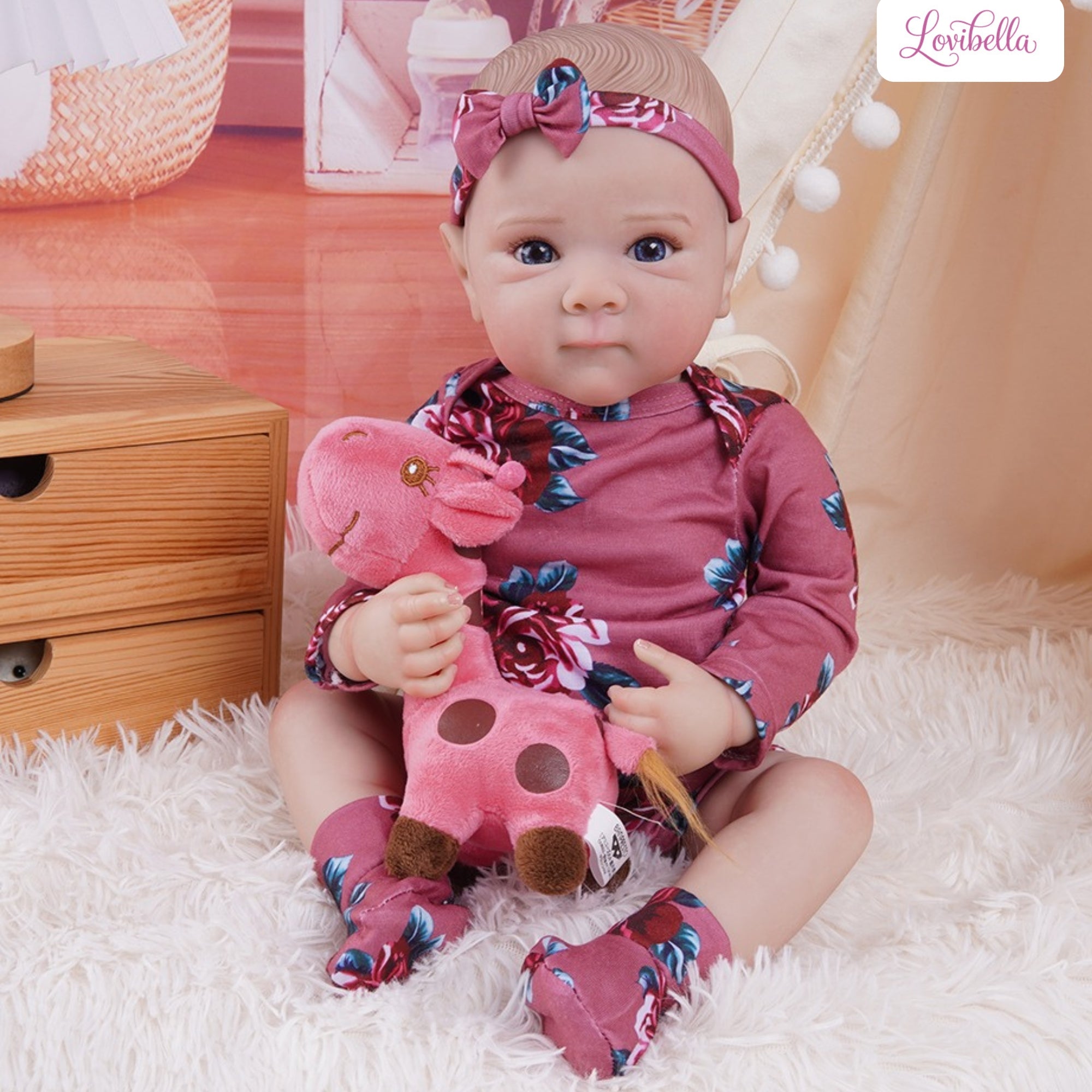 Nika – Levensechte Reborn Pop 45 cm – Complete Set