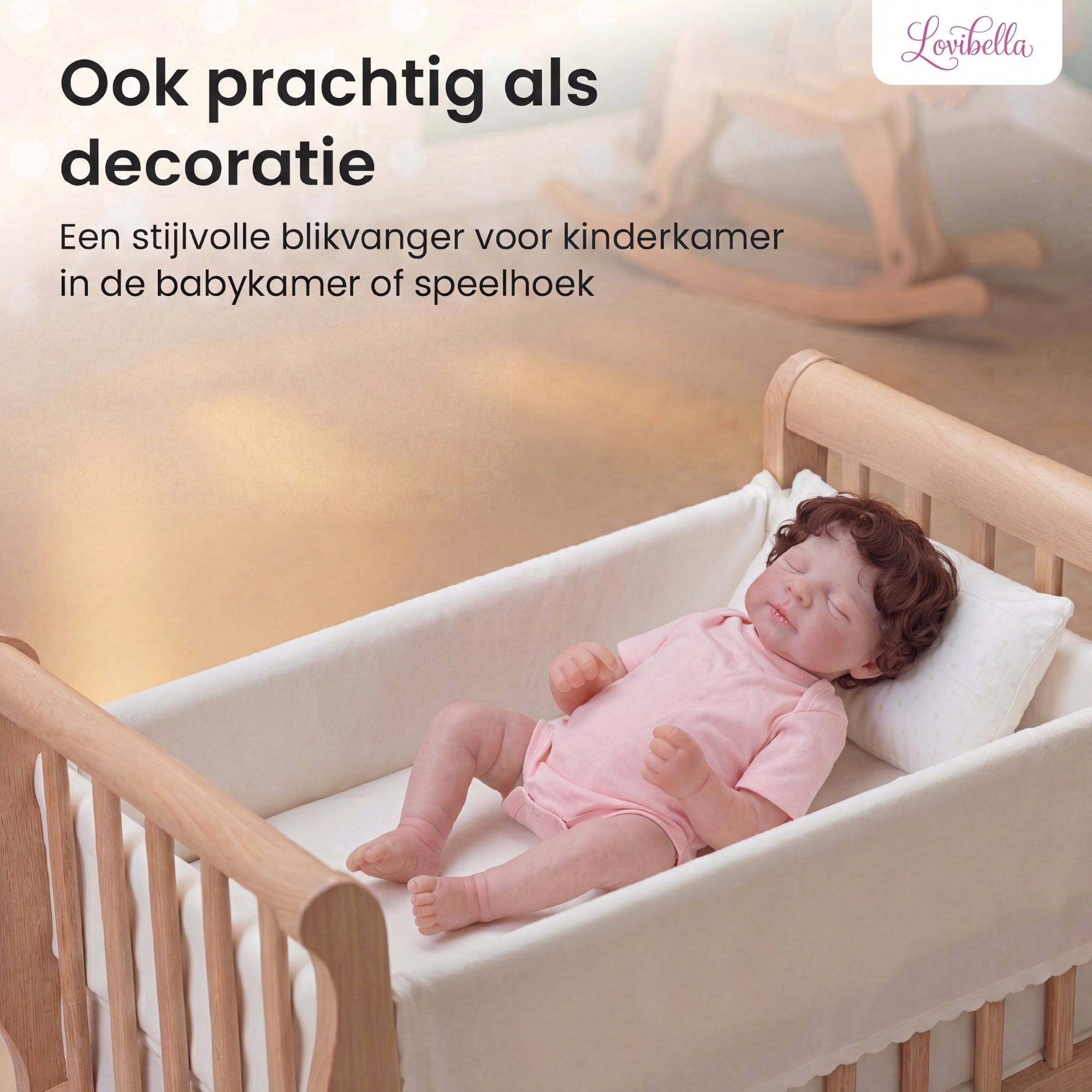 Lynn – Levensechte Reborn Pop 45 cm – Complete Set
