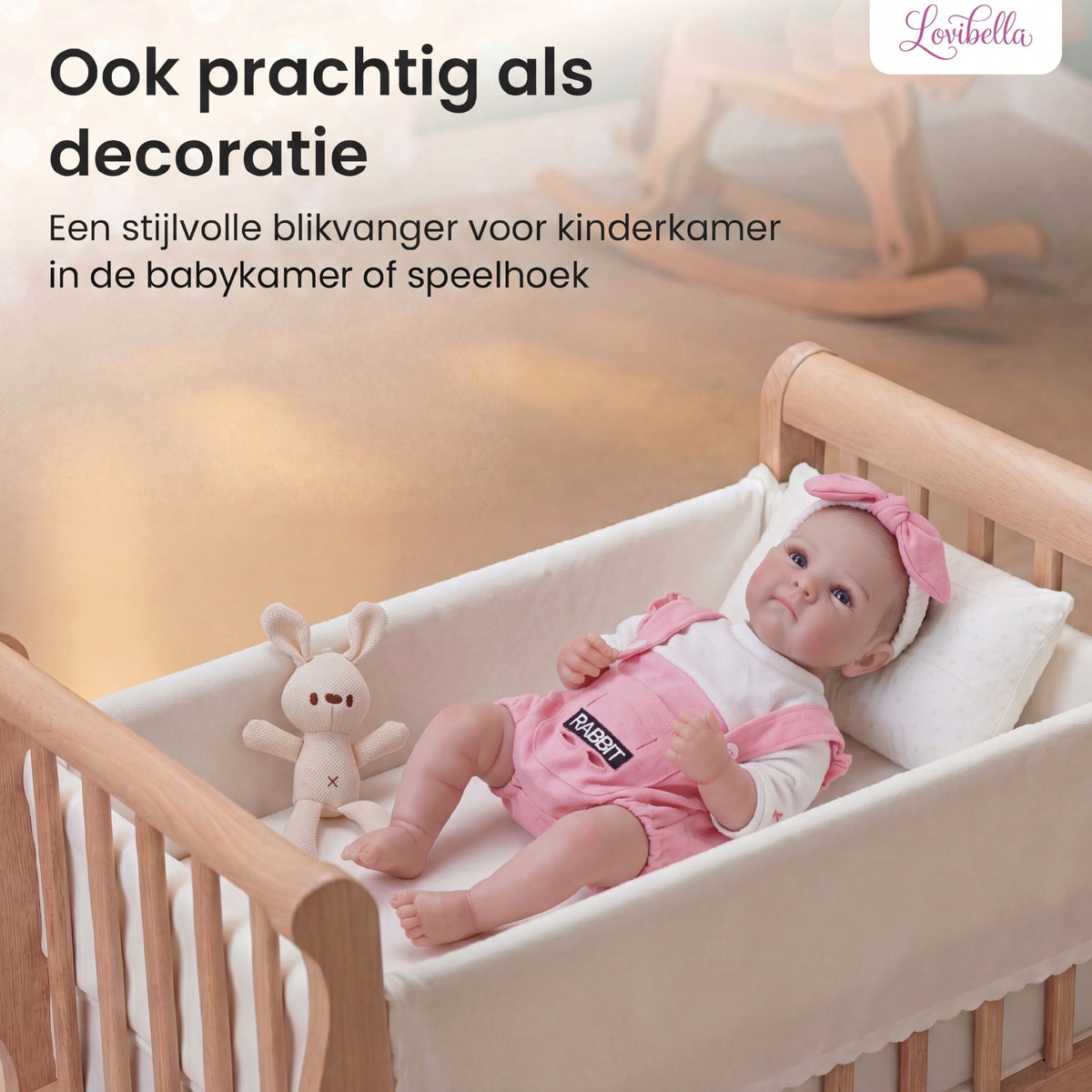 Lieve – Levensechte Reborn Pop 45 cm – Complete Set