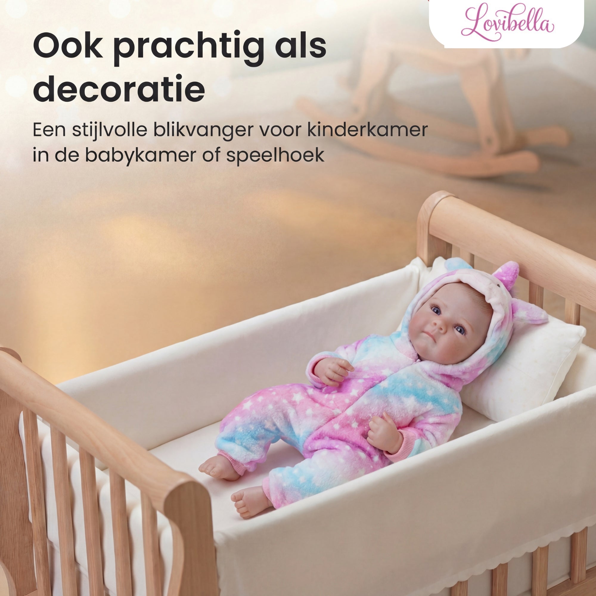 Liora – Levensechte Reborn Pop 45 cm – Complete Set