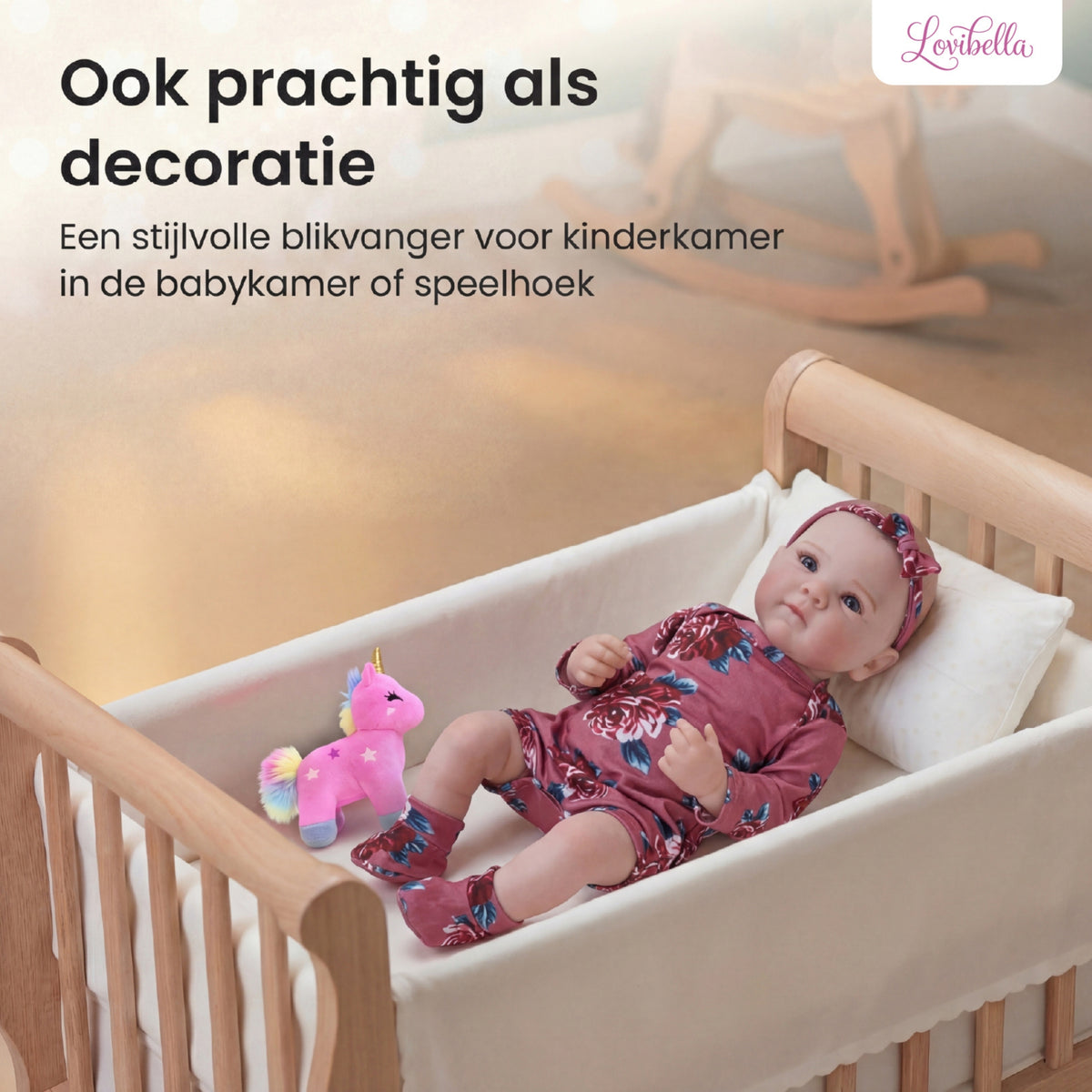 Nora – Levensechte Reborn Pop 45 cm – Complete Set