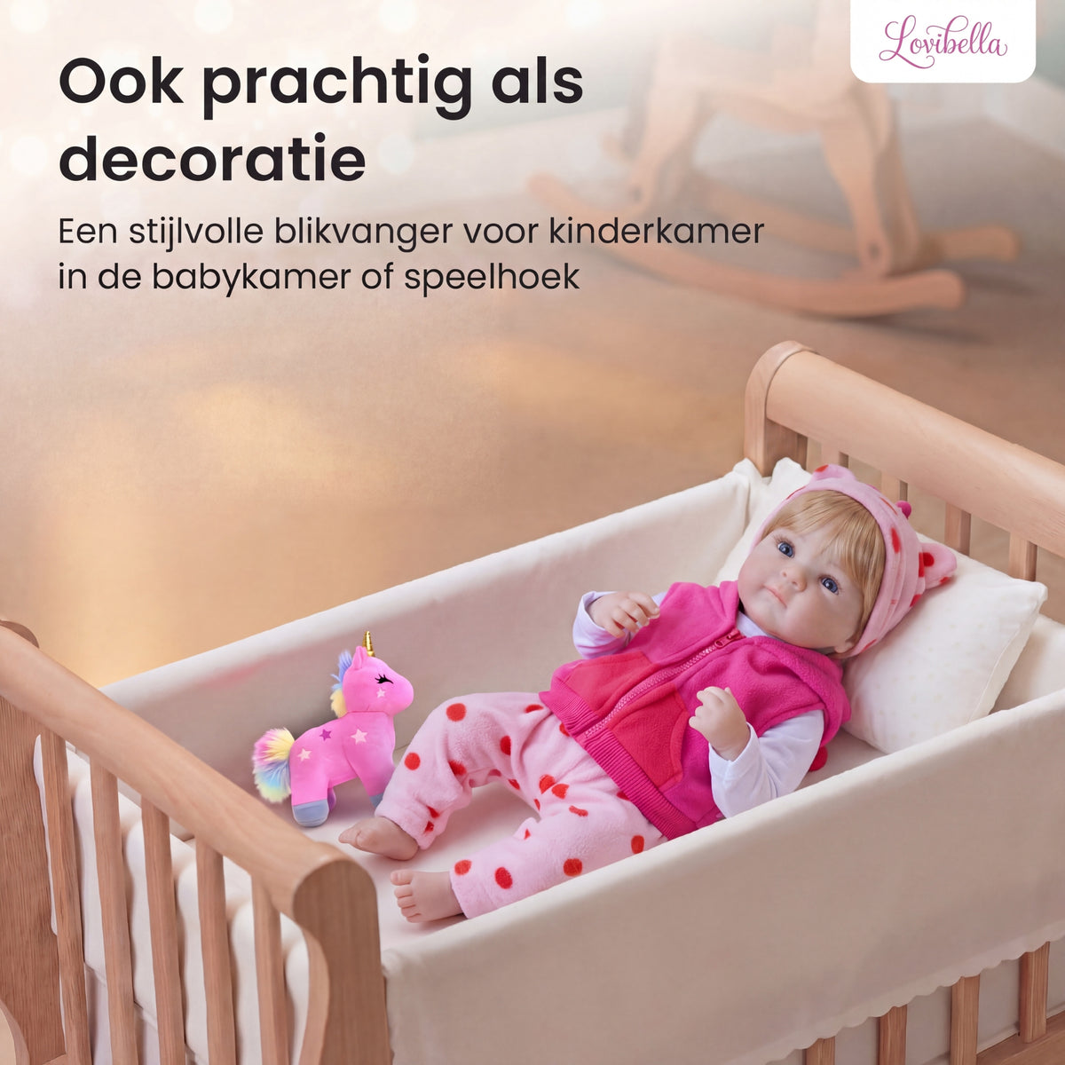 Rosalie – Levensechte Reborn Pop 45 cm – Complete Set