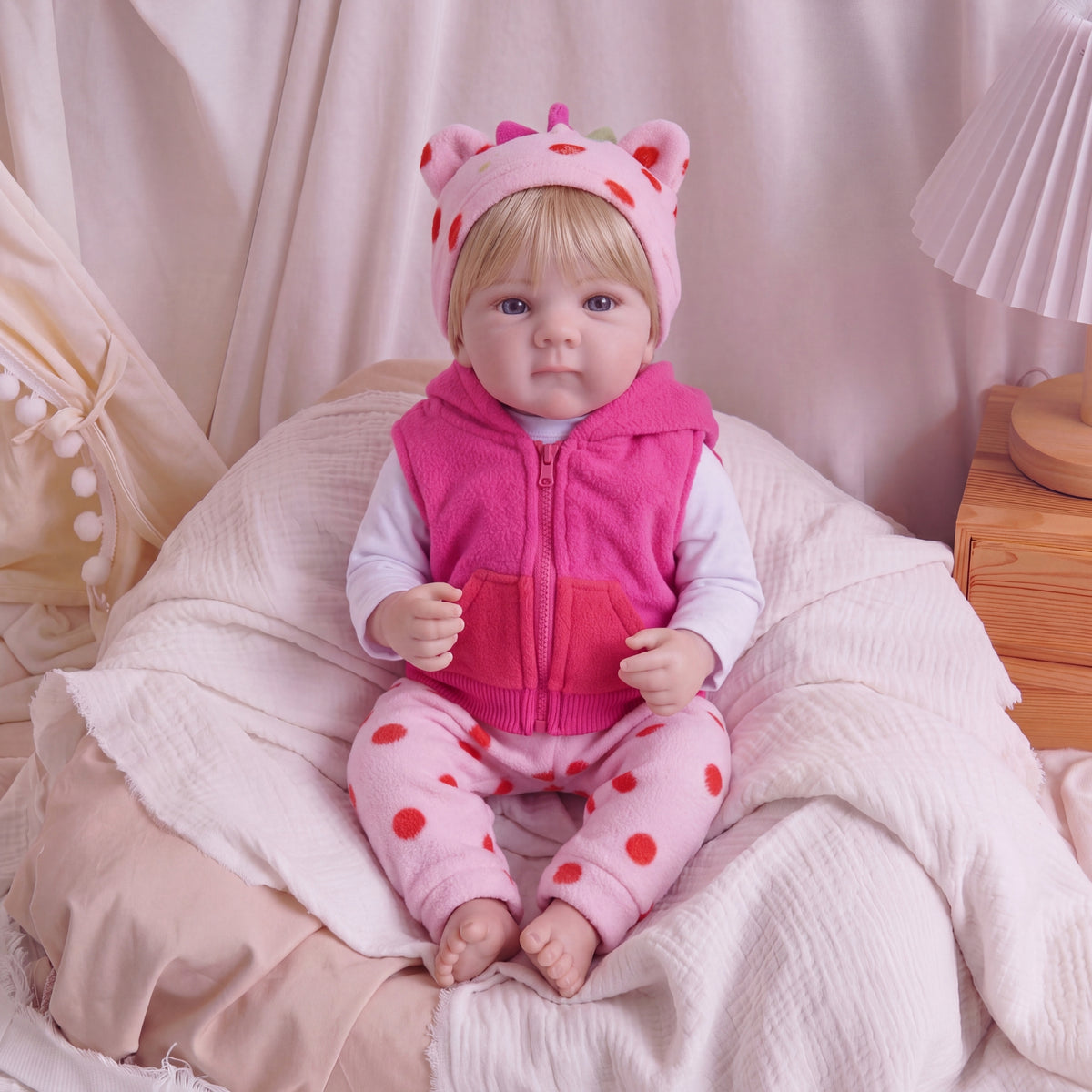 Rosalie – Levensechte Reborn Pop 45 cm – Complete Set