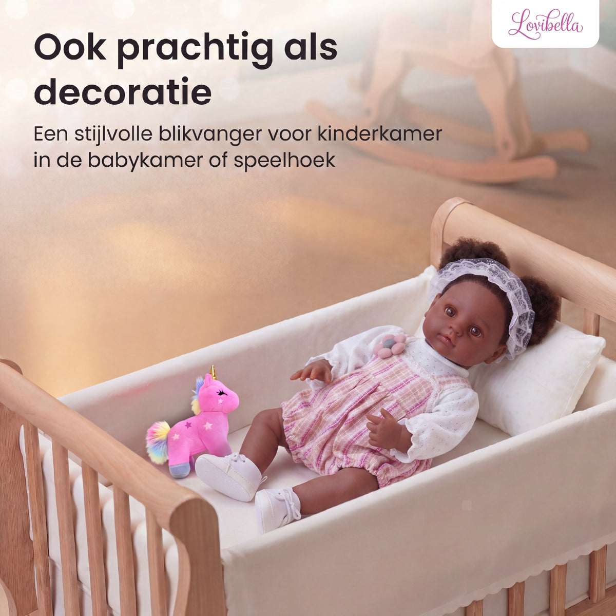 Amara – Levensechte Reborn Pop 45 cm – Complete Set