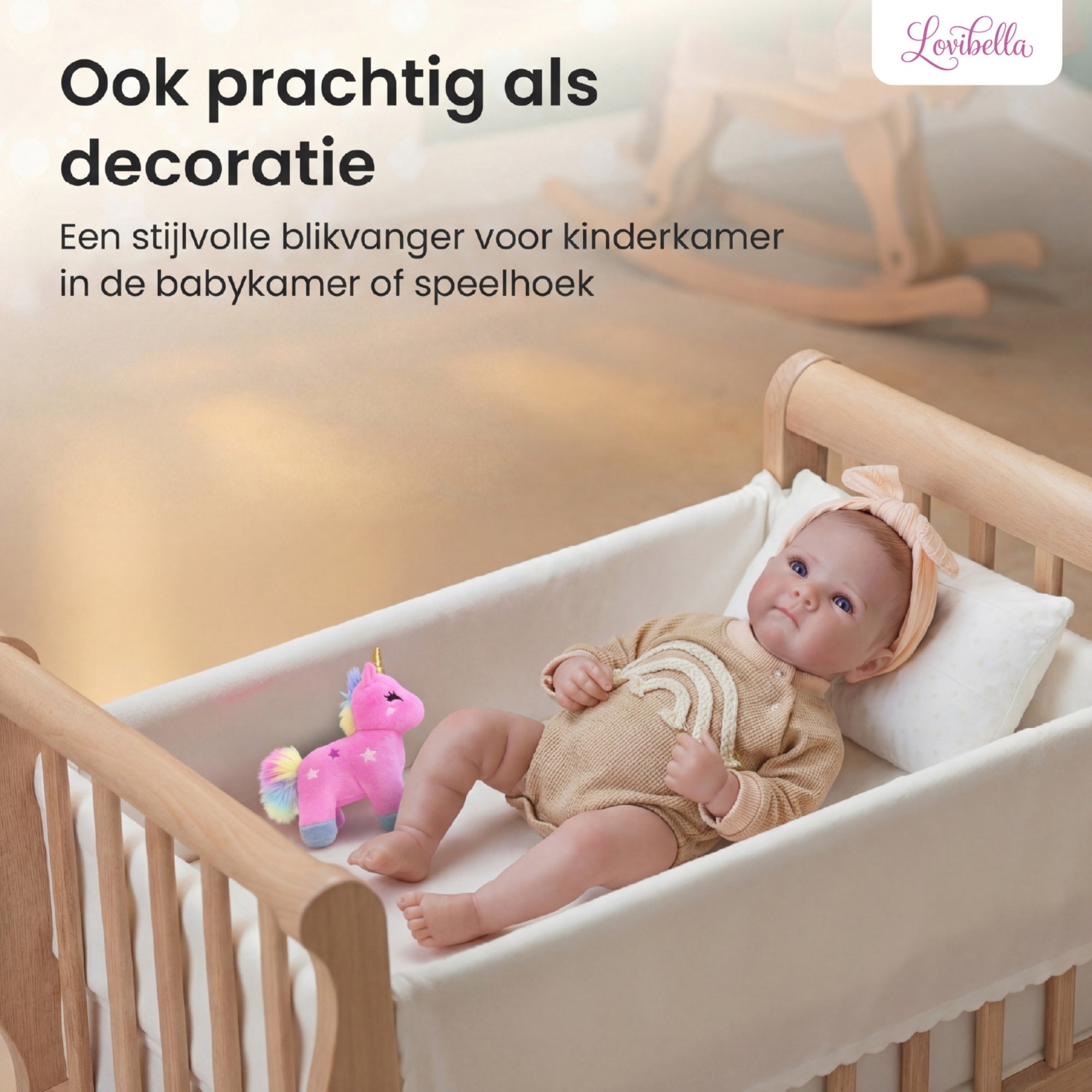 Elara – Levensechte Reborn Pop 45 cm – Complete Set